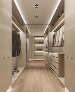 Chongqing Xiao Mu jiaquanwu ไฟโมเดิร์นและหรูหราทั้งห้องนอนตู้เสื้อผ้าเอาท์เล็ตโรงงาน - Product Image 6