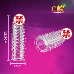 Mace Crystal Condom, jouets sexuels pour adultes Mace produits pour adultes pour femmes et hommes