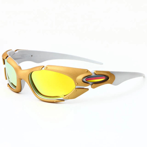 Directamente de fábrica al por mayor polarizado deportes X placa de metal <span class=keywords><strong>gafas</strong></span> de sol de moda al aire libre montar conducir <span class=keywords><strong>gafas</strong></span> de sol para hombres - Product Image 3