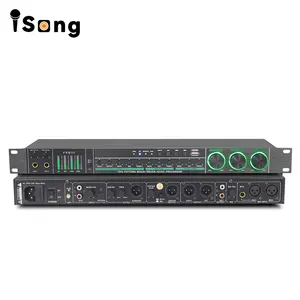 Processeur karaoké iSong X8 Processeur audio préeffets KTV Professional Digital Audio Echo