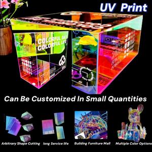 Plaque en acrylique transparente coulée 8x10, épaisseur 1,5mm-40mm, surface <span class=keywords><strong>miroir</strong></span>, impression UV, MMA, dimensions 2m x 3m - 4x8, moulage - Product Image 3