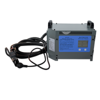 Chargeur de batterie au lithium 24V 100A, chargeur intelligent haute fréquence avec connecteur UMA 160A pour chariot élévateur électrique, transpalette