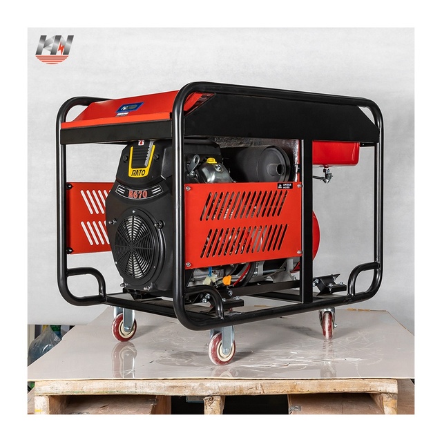 Portable 20kVA Power Three Phase AVR Petrol Genset for Home / 20kW Electric Gasoline Single Phase Price 20 KVA Generator Set