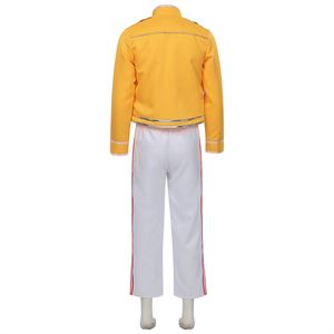 Disfraz <span class=keywords><strong>de</strong></span> Freddie Mercury, Cantante <span class=keywords><strong>de</strong></span> Queen, Cosplay <span class=keywords><strong>de</strong></span> Mokry - Product Image 4