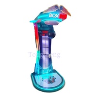 Sac de frappe de paiement par carte d'arcade à pièces coup de pied correspondant formation à la vente prix de la machine de jeu de boxe électronique