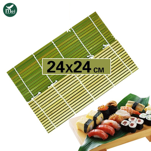 Tapis à <span class=keywords><strong>sushi</strong></span> en bambou sur mesure, réutilisable, antiadhésif, tissé à la main, commande en gros disponible - Product Image 1