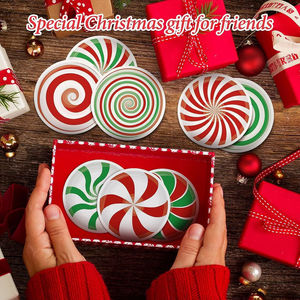 Vente chaude en gros, notes autocollantes personnalisées transparentes, décoratives, créatives, tendance, esthétiques, scolaires, mignonnes, joyeuses Noël - Product Image 5