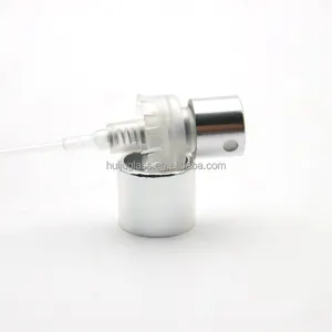 Plastic Bottom FEA15mm Invisible tube Crimpless Perfume Spray Pump With Aluminum Collar And Caps