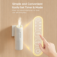 Diffuseur d'arômes mural 100 ml sans eau pour huiles essentielles, avec application et lumière LED