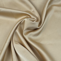 Tissu satiné extensible en acétate d'imitation de polyester 100% de haute qualité pour les filles pour les robes de mariée et les vêtements