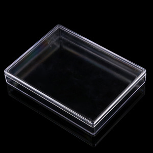Transparent Plastic Storage <b>Box</b> Rectangle With Lid For Jewelry Display Wholesale - Product Image 4