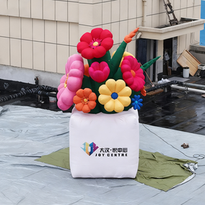 โลโก้เป่าลมรูปดอกบัวสีชมพูควัน ตกแต่งบ้าน แขวนดอกไม้ แบบเป่าลม ปรับแต่งได้ สำหรับตกแต่ง<span class=keywords><strong>ห้าง</strong></span>สรรพสิ<span class=keywords><strong>น</strong></span>ค้าและพื้นที่ตั้งแคมป์กลางแจ้ง - Product Image 4