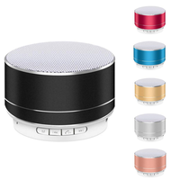 Altavoz Inalámbrico Estéreo Metálico A10, Entrada AUX, Llamadas Manos Libres, Tarjeta TF, Sonido HD Pequeño, Caja de Sonido