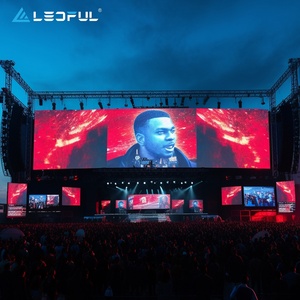 Không thấm nước ngoà<span class=keywords><strong>i</strong></span> trờ<span class=keywords><strong>i</strong></span> pantalla P 3.91 OEM cho thuê rạp chiếu phim Thiết bị dẫn màn hình treo tường quảng cáo hiển thị video - Product Image 3