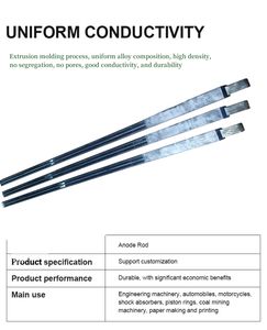 معدن الرصاص - التنيمون - كثافة عالية بثق السبائك المندية مطلية بالكروم معدن الرصاص - الصفيح معدن الرصاص 70x25 - Product Image 6