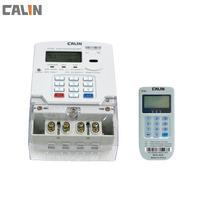 Compteur électrique prépayé à clavier multi-tarifs avec communication RF LoRa, normes STS IEC, fonction Token Split et CIU