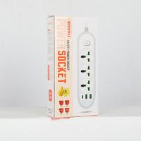 Fiches Prises 5 Broches Ip67Plug Bureau 13 Amp Sorties D'ampoule Mâle Compteur Table De Charge Surtension Femelle Phase Usa Prises Électriques
