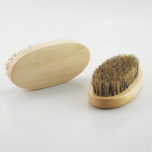 Hot Sale Vegan <strong>Beard</strong> Brush Factory Customized logo <strong>Beard</strong> Brush for Men - Product Image 4