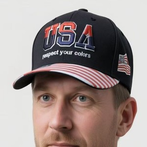 Casquette de baseball 5 panneaux personnalisée pour les élections, livraison rapide, style sportif et urbain - Product Image 2