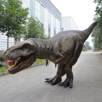 Costume de dinosaure respirant grandeur nature pour adulte, 6 m, conception animatronique personnalisable pour usage intérieur/extérieur, centres commerciaux et spectacles