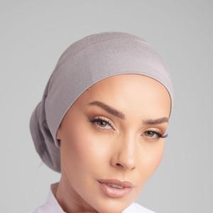Hijab léger pour femme musulmane, couleur unie, personnalisable, léger, respirant, confortable, extensible, islamique - Product Image 1