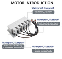 Télécommande hydraulique sans fil pour charges lourdes, 6 leviers, intégrée manuel-automatique, pour grue mobile, 100m IP65, personnalisable