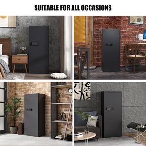 2025 phiên bản năm mới tủ an toàn tại nhà với khóa kỹ thuật số bảo mật cao sao lưu hộp lưu trữ súng dài và lớn - Product Image 5