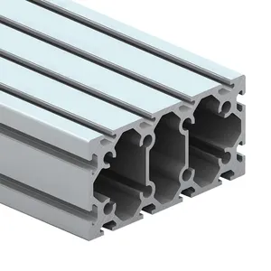 工业自动化保护器指南100100阳极氧化铝型材围栏，用于厨房切割弯曲加工服务