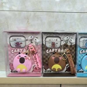 หูฟังบลูทูธ Mario stizi หูฟังไร้สายหูฟังกีฬาลดเสียงรบกวนในหูจี้การ์ตูนน่ารักขายส่ง - Product Image 4