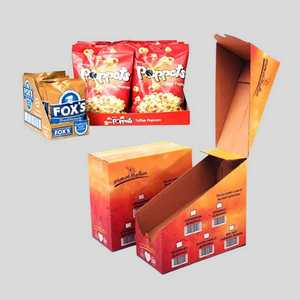 Caja de exhibición de papel reciclado con logotipo de impresión personalizado, juguete de caramelo, Chocolate, café, masticar, Mostrador de supermercado al por menor - Product Image 5