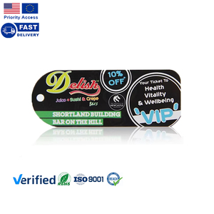 บัตรสมาร์ทการ์ด NFC แบบกำหนดเองได้ บัตร RFID ไร้สัมผัสขนาดเล็ก บัตร PVC กันน้ำ รองรับหลายความถี่ บัตรสมาชิกฟิตเนส - Product Image 1