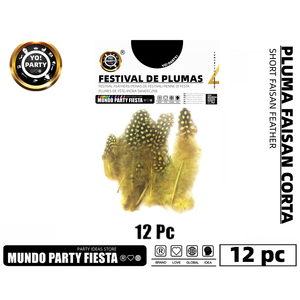 Short Faisan piuma 12pc #40068 forniture per feste prodotto - Product Image 1