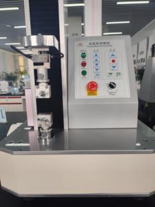 QT-6203S 2kn एकल स्तंभ चिपकने वाला टेप छीलिंग बल सार्वभौमिक तन्यता पुनर्पट्टी परीक्षण मशीन - Product Image 3