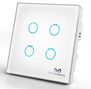 Oem & odm-Control de iluminación estándar Uk, botón Mcohome, máquina de Micro interruptor