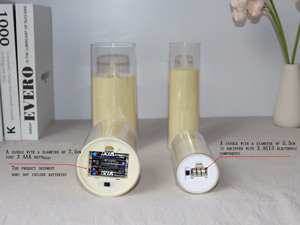 Bán buôn mô phỏng Swing Led nhựa cup nến 3D Ngọn lửa thân thiện với môi tính năng cho Diwali giáng sinh trang trí đám cưới - Product Image 6