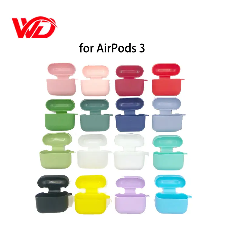 Étui de protection en silicone pour airpods3, coque pour écouteurs, nouvelle génération