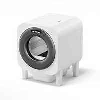 Offre Spéciale intelligent automatique autonettoyant électronique désodorisant tambour rotatif grande capacité moniteur de santé boîte à litière pour chat à toit ouvert