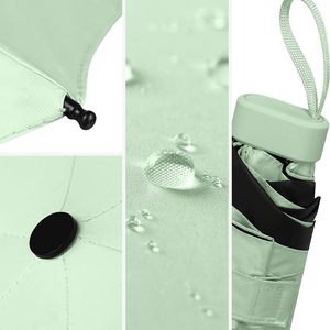 Som brilla Small Mini Compact Reises chirm Tragbarer Sonnenschirm für Rucksack Geldbörse-Sun & Rain Pocket UV-Regenschirme für Kinder Mädchen - Product Image 5