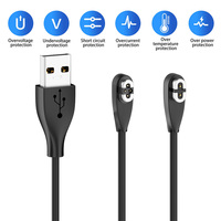 Vente en gros deux en un USB a mâle à 2Pin 4Pin Shokz casque Port magnétique câble de données type-c fil de charge pour écouteurs de Sport