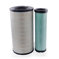 11110176 11110175 élément de filtre à air de pièce de moteur de tracteur d'excavatrice P778906 P778905 32/925404 pour des pièces de moteur diesel de camion