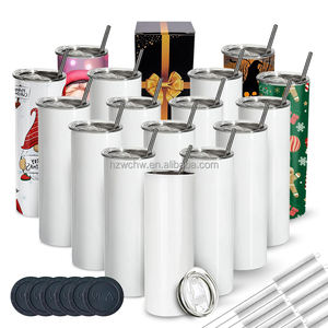 Сублимация 12 унций/20 унций/30 унций изоляционный стакан из нержавеющей стали бутылка для воды кофейная кружка тонкий прямой стакан с ручкой - Product Image 2