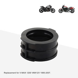 GOOFIT 4Pcs Moto Collecteur d'Admission Carburateur Boot Carb Carburateur Support Remplacement pour <span class=keywords><strong>V</strong></span>-<span class=keywords><strong>MAX</strong></span> <span class=keywords><strong>1200</strong></span> VMX12V 1985-2007 - Product Image 6