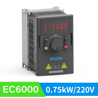 Variador de Frecuencia EC6000 Trifásico 220V 0.75kW, Inversor de Frecuencia CA, VSD, VFD