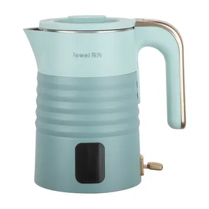 Заводская распродажа 1.8L синий портативный чайник для путешествий электрический чайник для воды