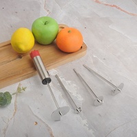Nieuwe Ontwerp Hot Selling Gemakkelijk Te Gebruiken Rvs Fruit & Vegetable Corer
