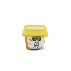 Fts fabricante direto grande plástico quadrado descartável, 180ml copos de plástico para sobremesa