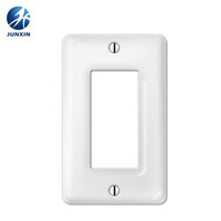 2021 Baño de porcelana aislado Spa o cocina Placa de interruptor de palanca triple doble individual para EE. UU.