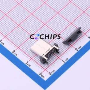 TYPEC-300-BCP16H105 USB Connector SMD Connector ( Connector Type: Type-C )( Protocol Standard: USB 3.1 )( Gender: Female ) - Product Image 2