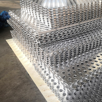 Paneles de Pared Cortina de Aluminio Perforado - Revestimiento de Fachada con Imagen Artística en Tonos Medios para Arquitectura Moderna