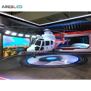 ARESLED Full Color 3D Immersive 8K Led Display Modular Panel Film Cinema Stage Wall Background Shooting Studio Screen